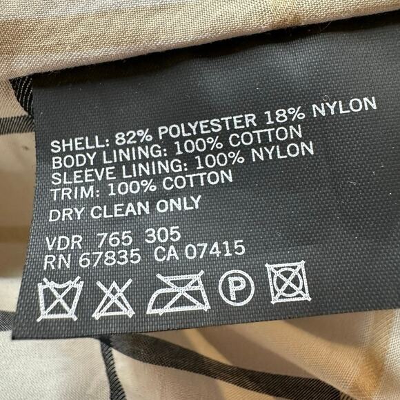 Nautica: Tan Windbreaker Jacket - Picture 5 of 7